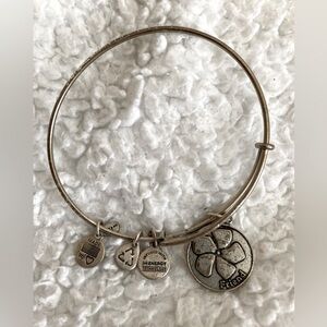 Alex and Ani silver FRIEND Bracelet